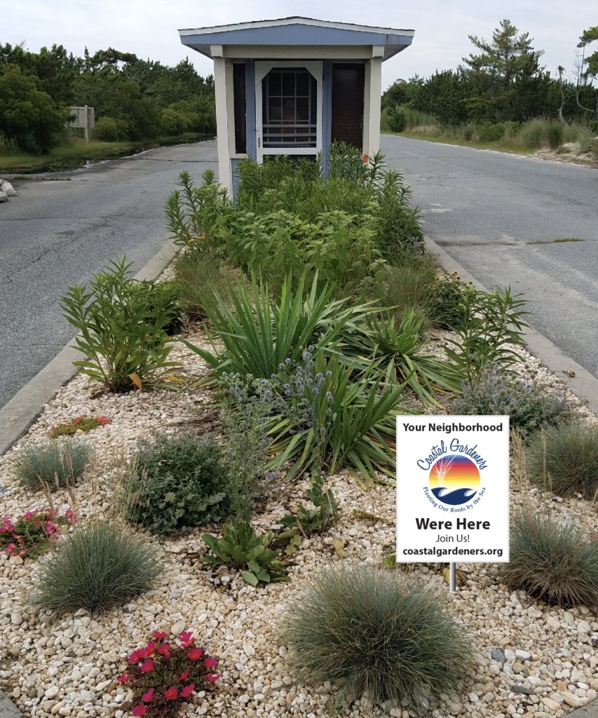 Coastal Gardeners, Delaware, logo and yard sign design by iKANDE